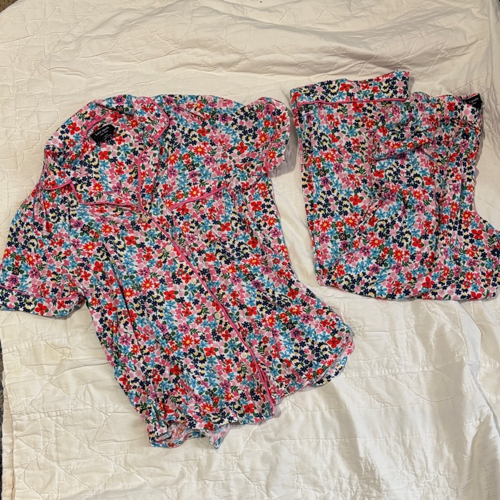 Kate Spade Multicolor Floral‎ Pajama Set